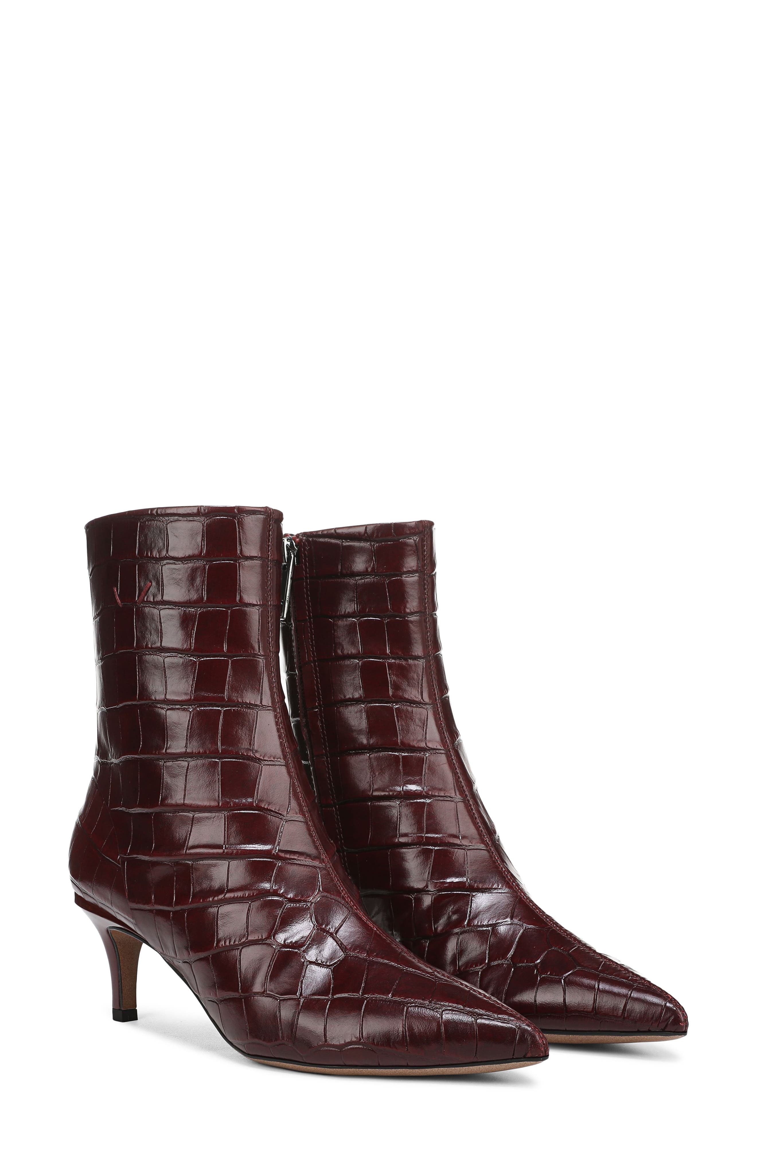franco sarto leather anna dress bootie Pointed Toe (Women) Gown Only