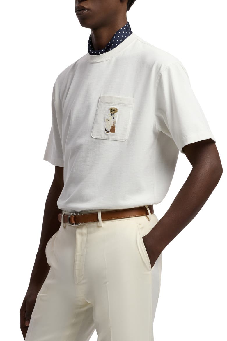 Relaxed Fit Polo Bear T-Shirt, Alternate, color, DECKWASH WHITE