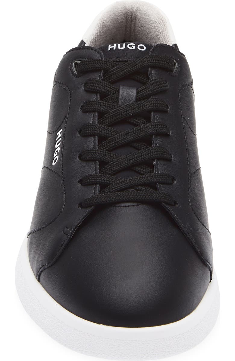 BOSS Riven Low Top Sneaker, Alternate, color, Black/ White