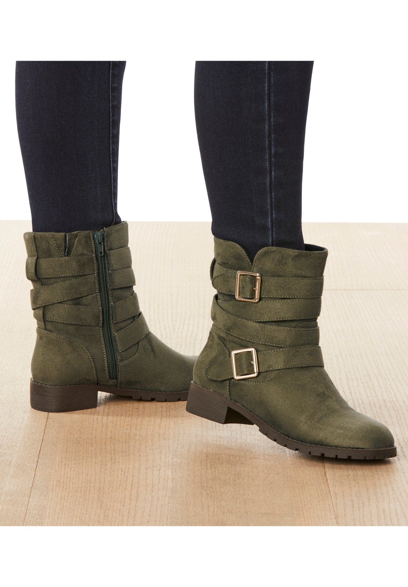 The Madi Boot, Alternate, color, DARK OLIVE
