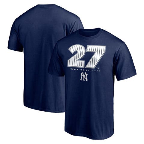 Men's Fanatics Branded Navy New York Yankees Hometown World Series Titles T-Shirt