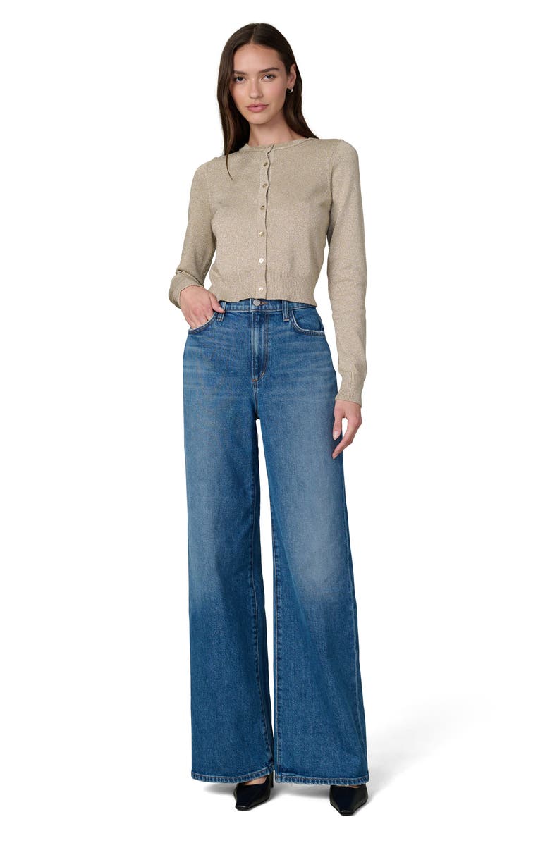 Joe's Jeans The Mia High Waist Wide Leg Jeans, Alternate, color, Zeal