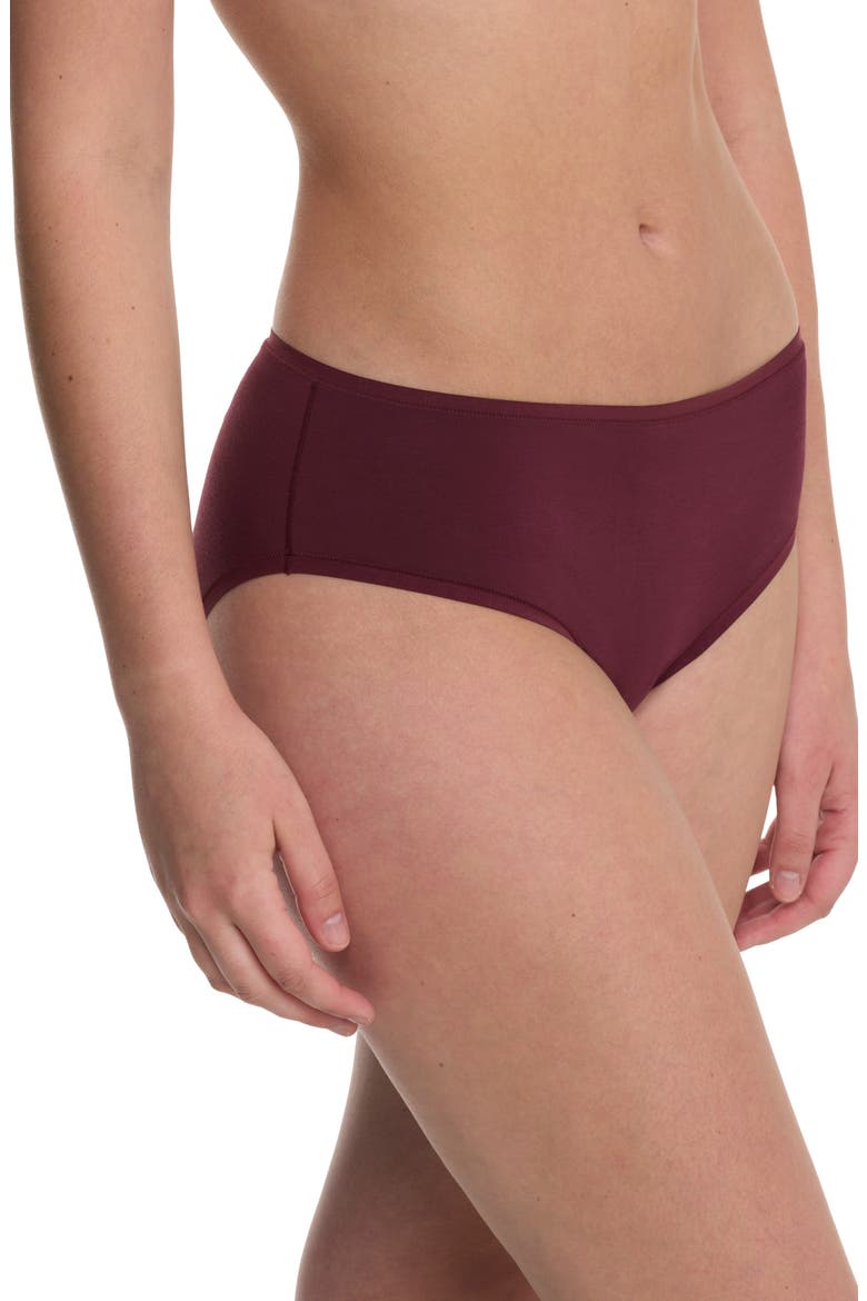 Bliss Bare Cotton Hipster Briefs, Alternate, color, ROYAL FIG