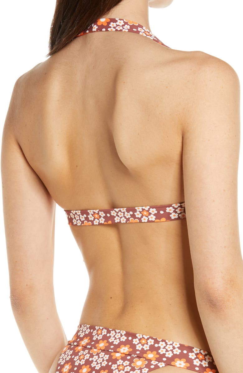 Frankies Bikinis Eden Floral Bikini Top, Alternate, color,