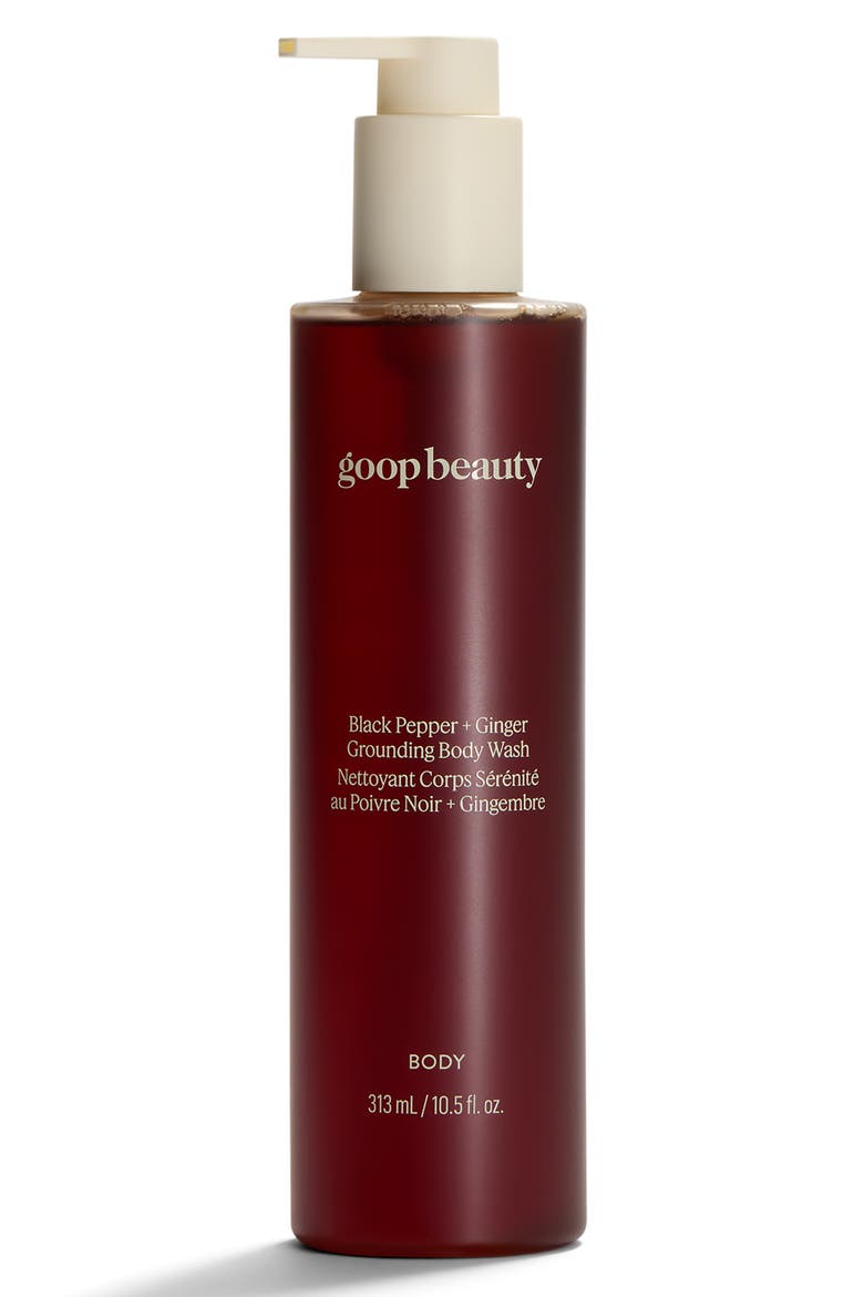Black Pepper + Ginger Grounding Body Wash, Main, color, NO COLOR