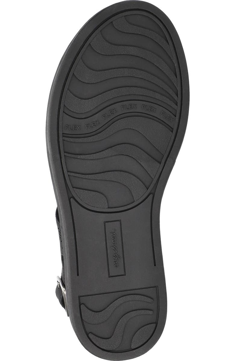 EASY STREET Link Laser Cut Slingback Sandal, Alternate, color, Black