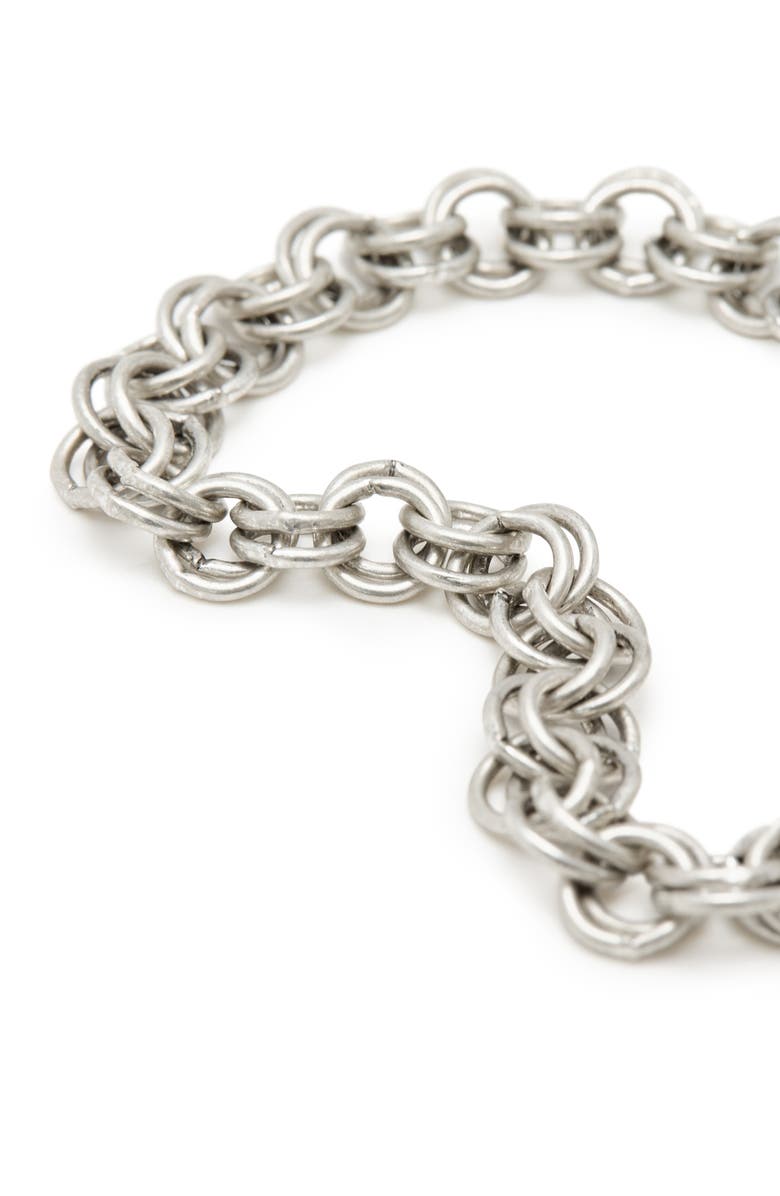 AllSaints Men's Rolo Chain Bracelet, Alternate, color, Warm Silver