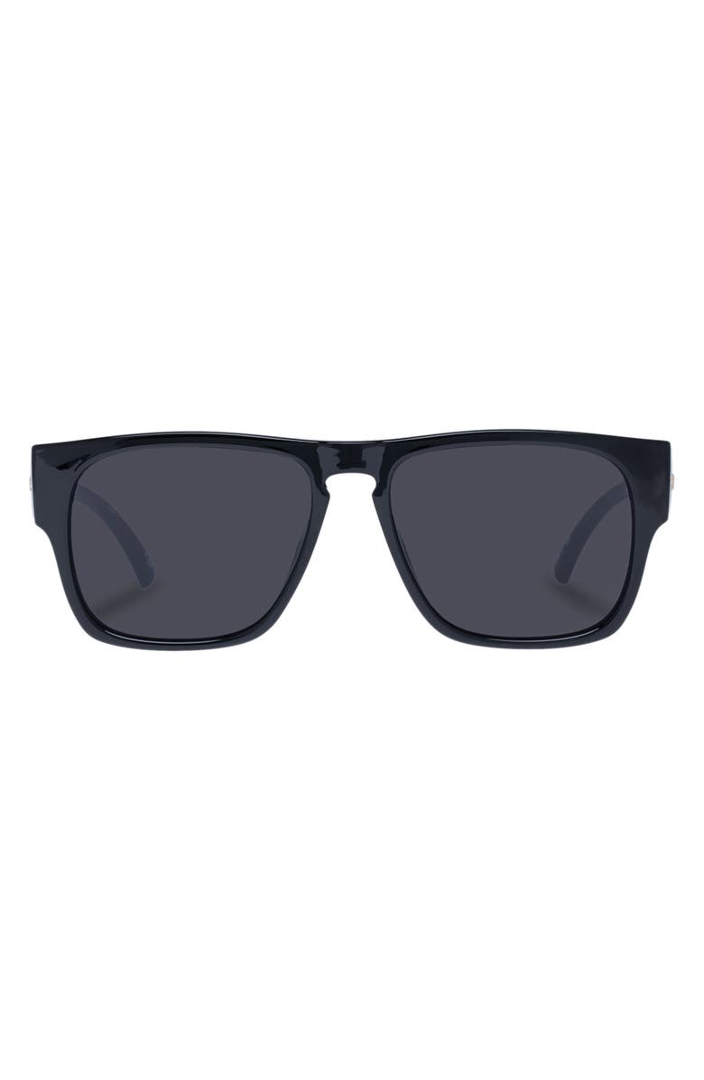 Le Specs Transmission 56mm D-Frame Sunglasses, Main, color,