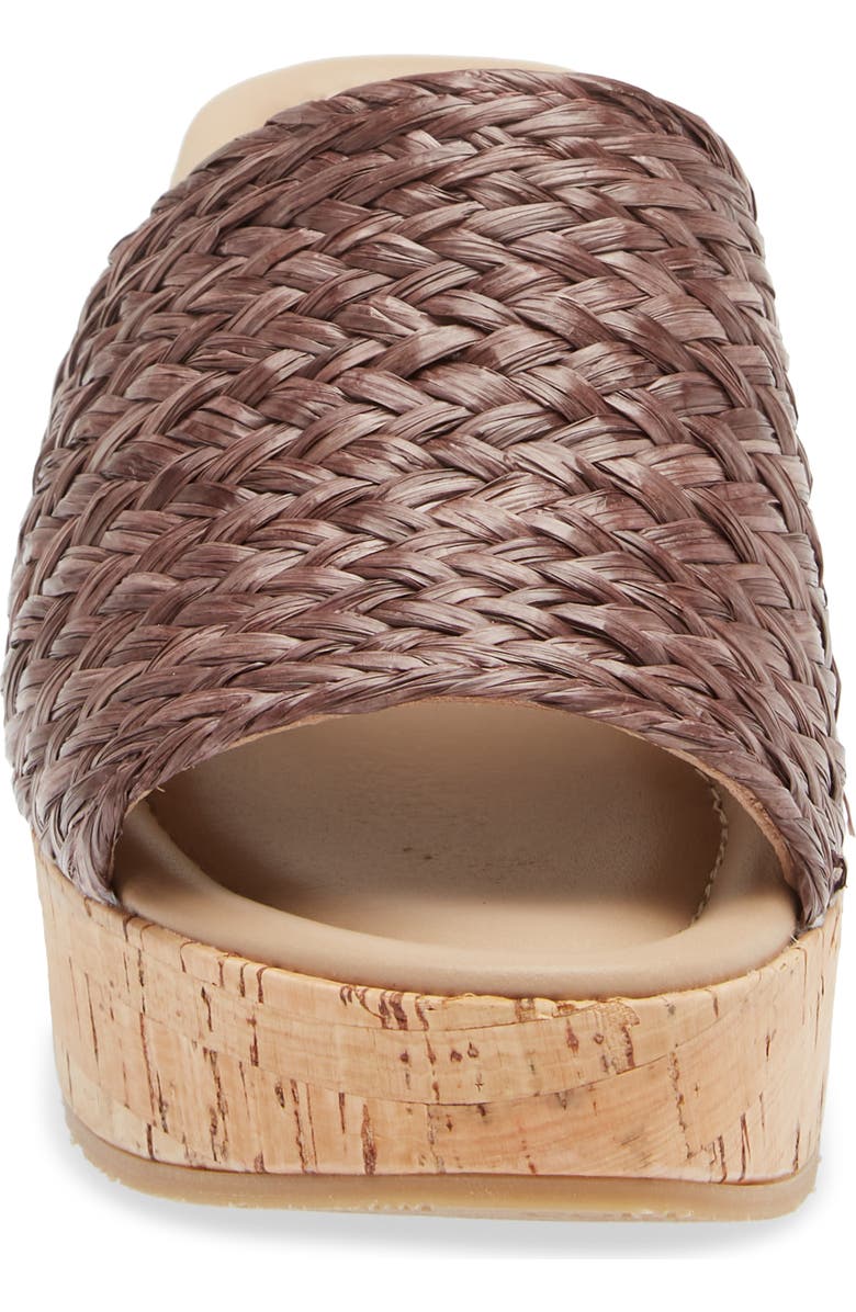 Cordani Deanna Platform Wedge Slide Sandal, Alternate, color,