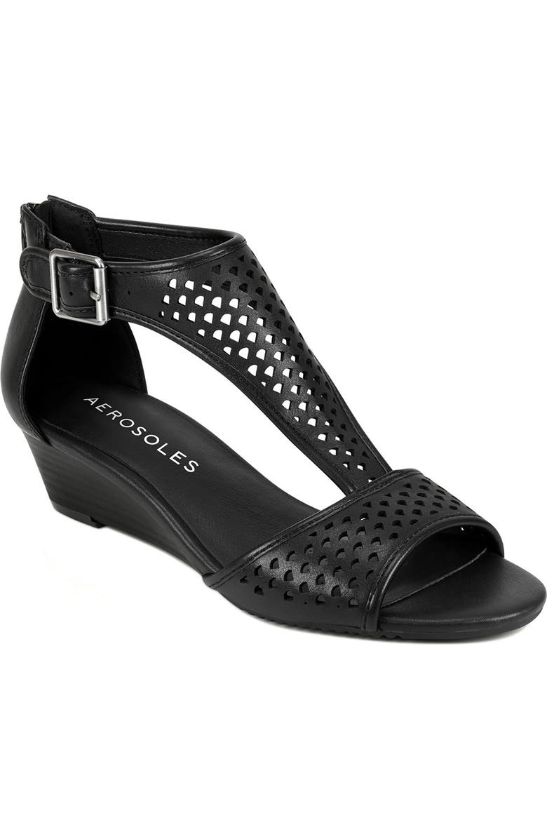 Aerosoles Sapphire Wedge Sandal, Alternate, color,