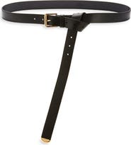 Givenchy Voyou Metal Tip Leather Belt