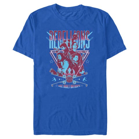 Men's Star Wars Rogue One Rebellions Are Built On Hope  Graphic T-Shirt