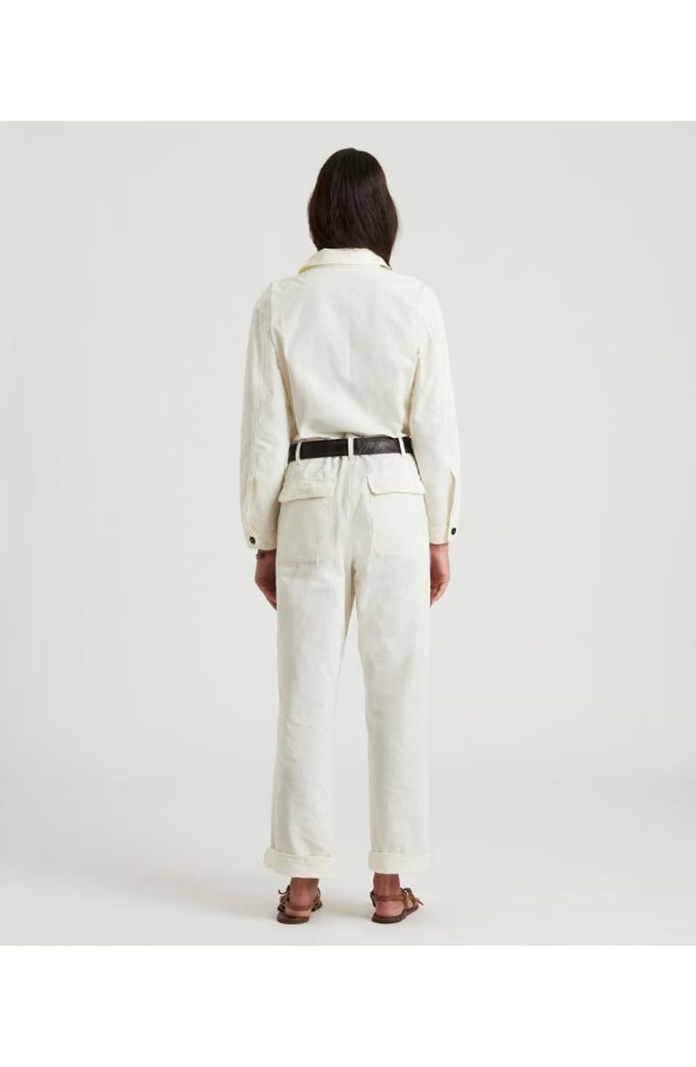 Fortela Military Inspired Cotton Jumpsuit, Alternate, color, Green