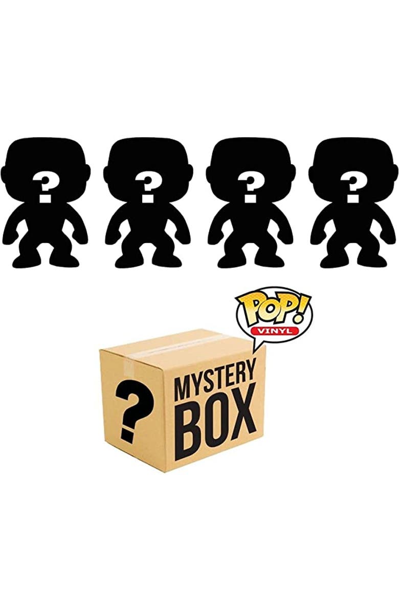 Funko Pop! Surprise Mystery Bundle 4 Individually Packaged Figures, Main, color, Multicolored
