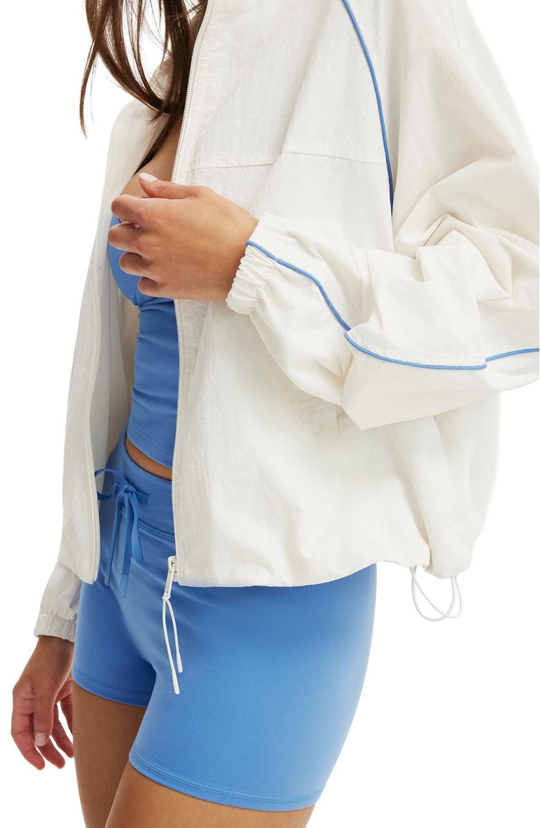 COTTON ON BODY Women's Active Offside Windbreaker, Alternate, color, Coconut Milk