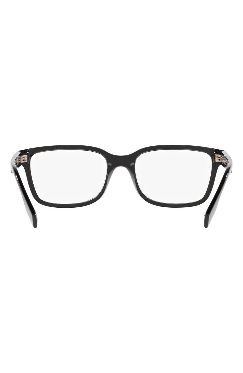 Burberry Charlie 57mm Square Optical Glasses, Alternate, color,