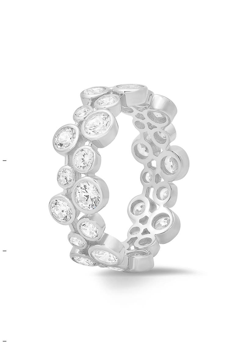 Abstract Ring, Alternate, color, SILVER