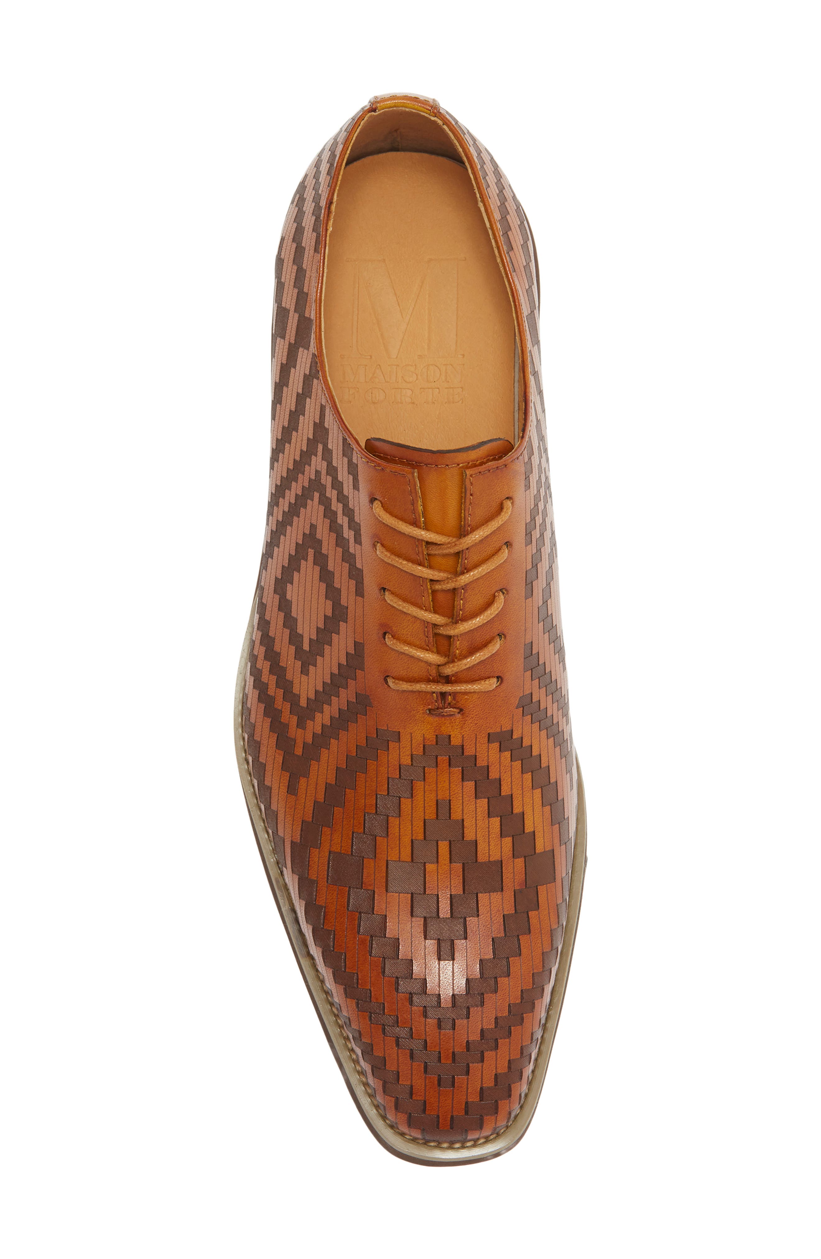Maison Forte Marseille Wholecut Oxford, Alternate, color, Whisky