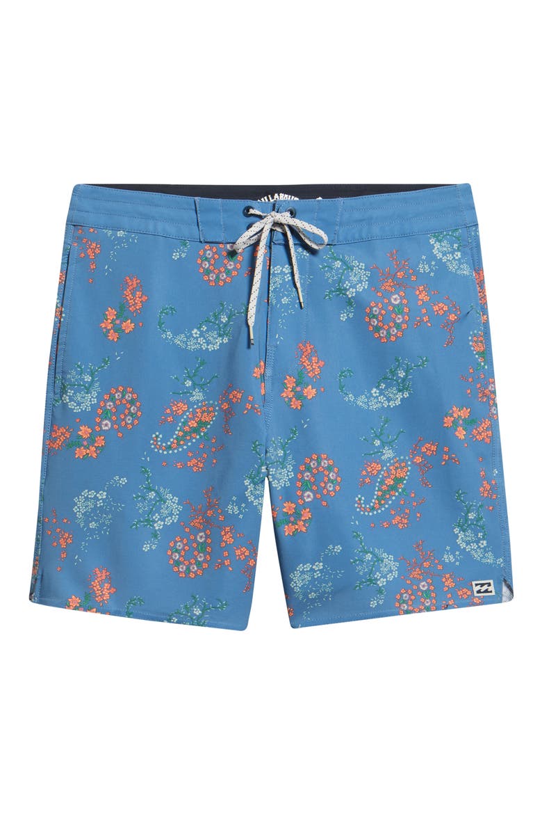 Good Times Lo Tide Board Shorts, Alternate, color, DENIM CHAMBRAY