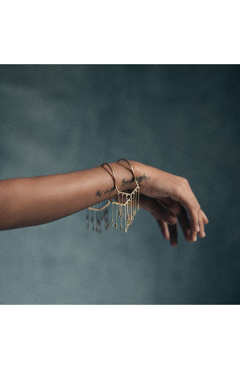 Dhwani Bansal SILSILA BRACELET, Alternate, color, Gold Plated