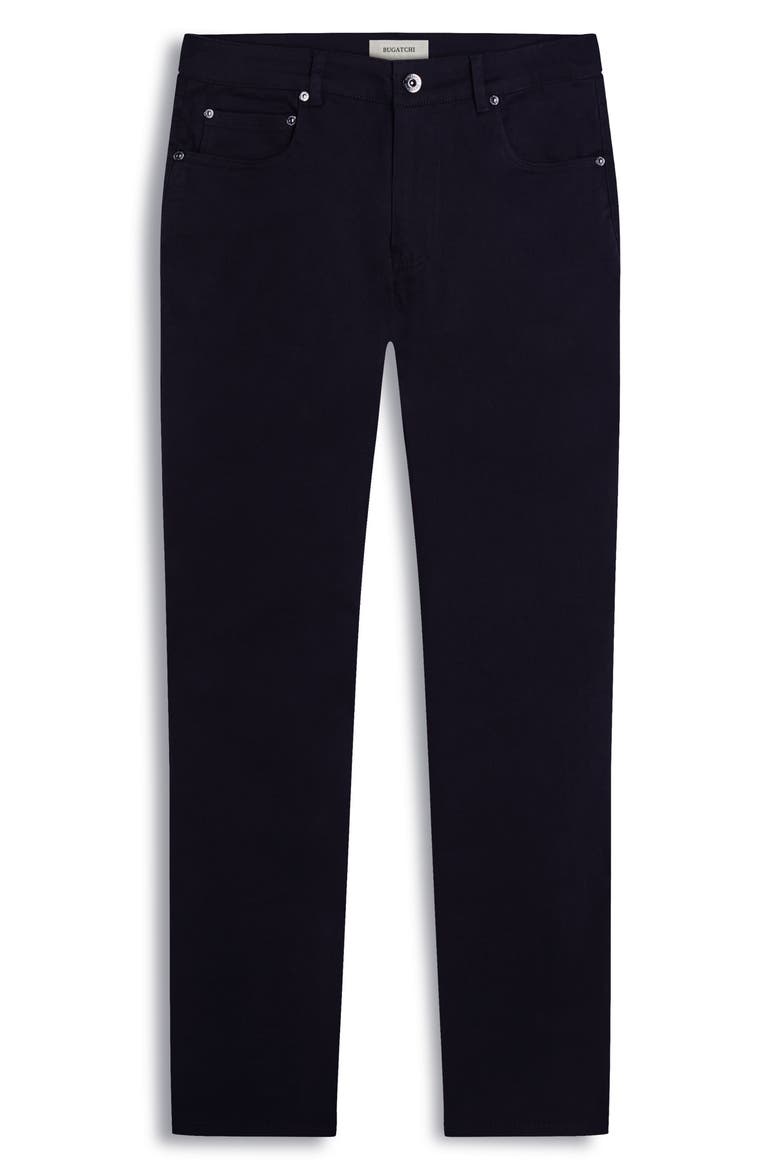 Preston Straight Leg Five Pocket Pants, Alternate, color, BLACK
