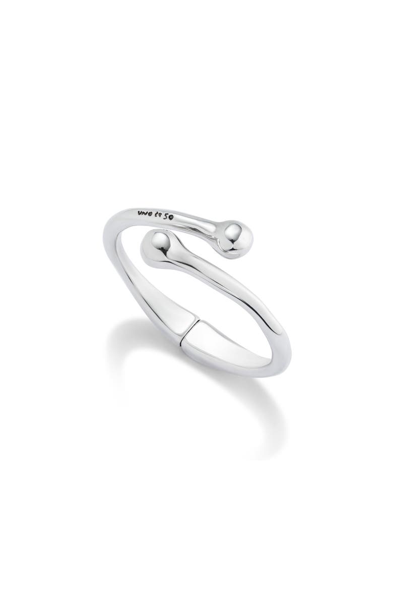 Rigid Bangle with Inner Spring, Alternate, color, Silver