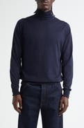 John Smedley Richard Turtleneck Merino Wool Sweater