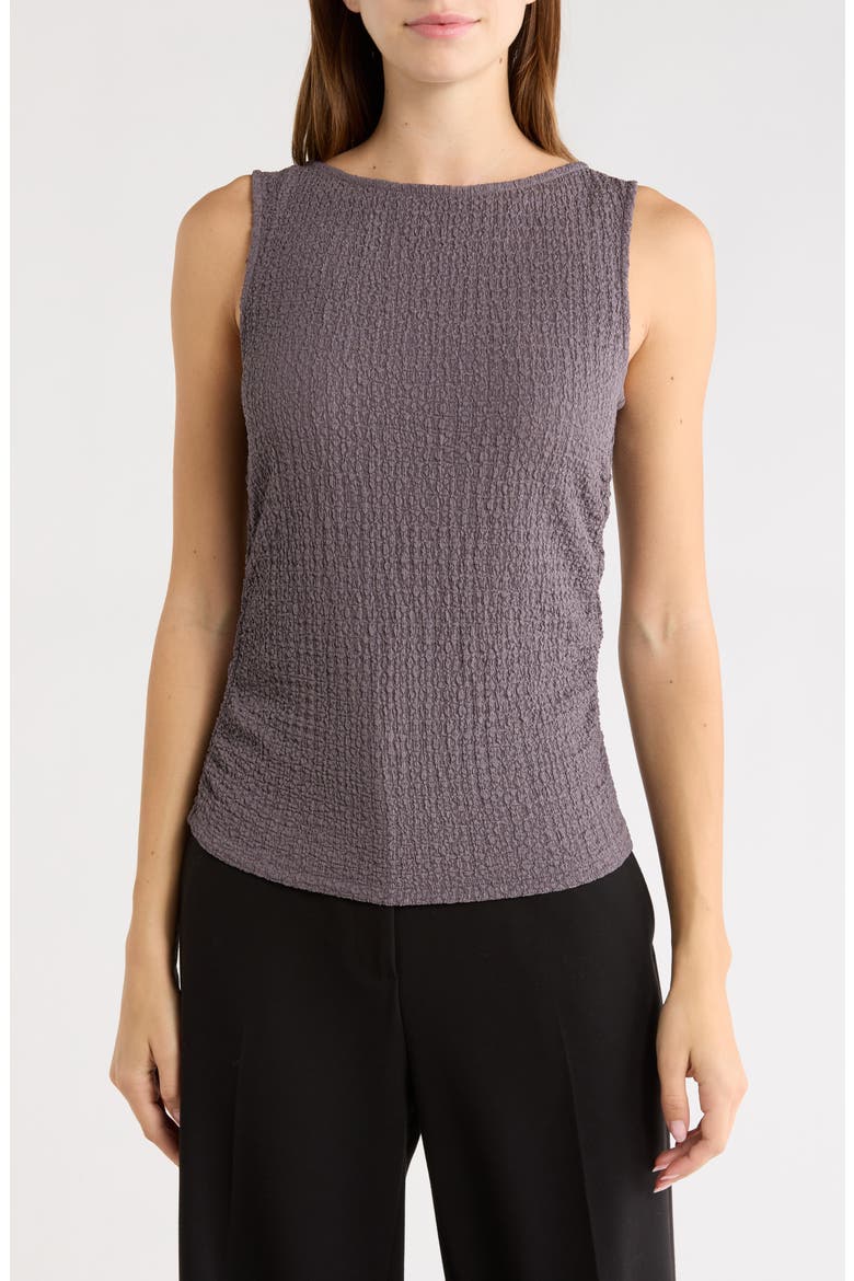 Crinkled Tank, Main, color, VIOLET