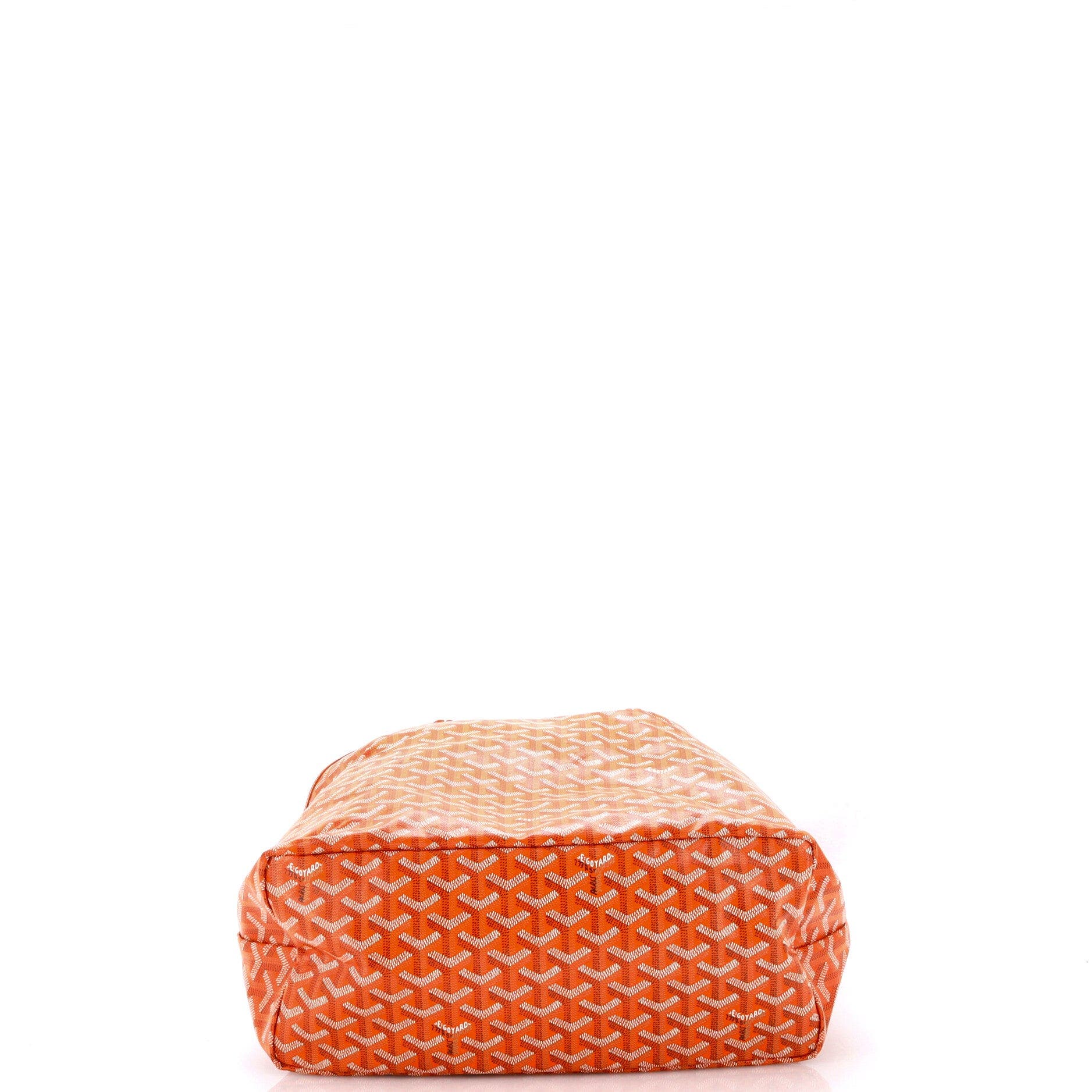 Saint Louis Tote Coated Canvas PM, Alternate, color, Orange