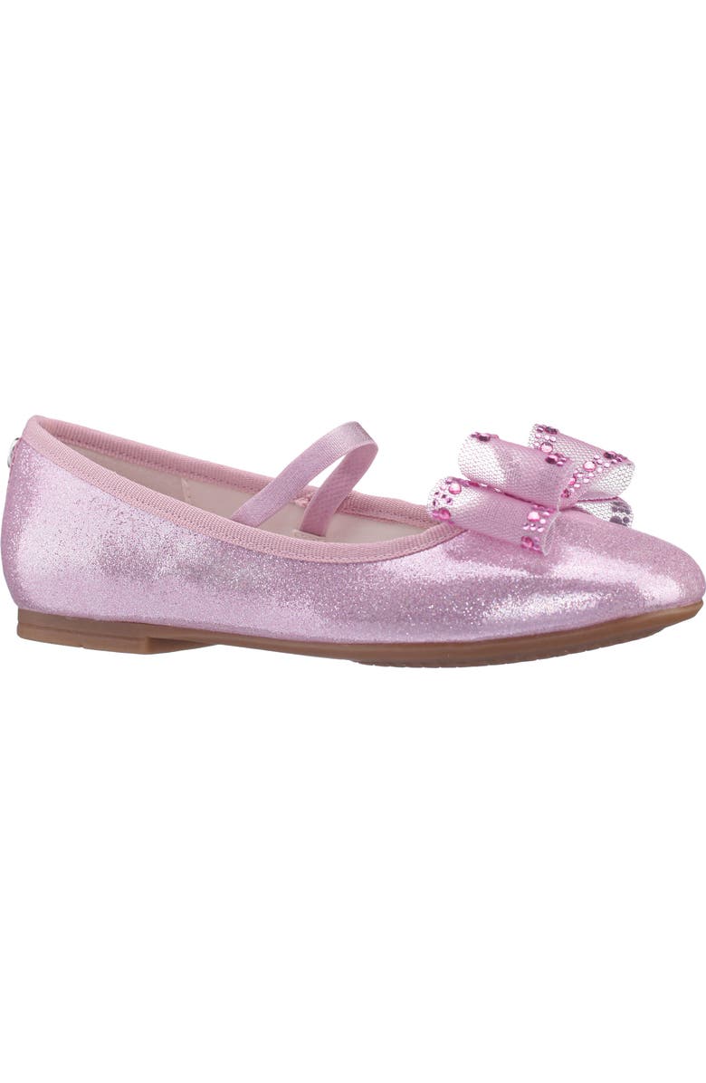 Nina Kids' Sidnee Mary Jane Flat, Main, color, Pink Shimmer