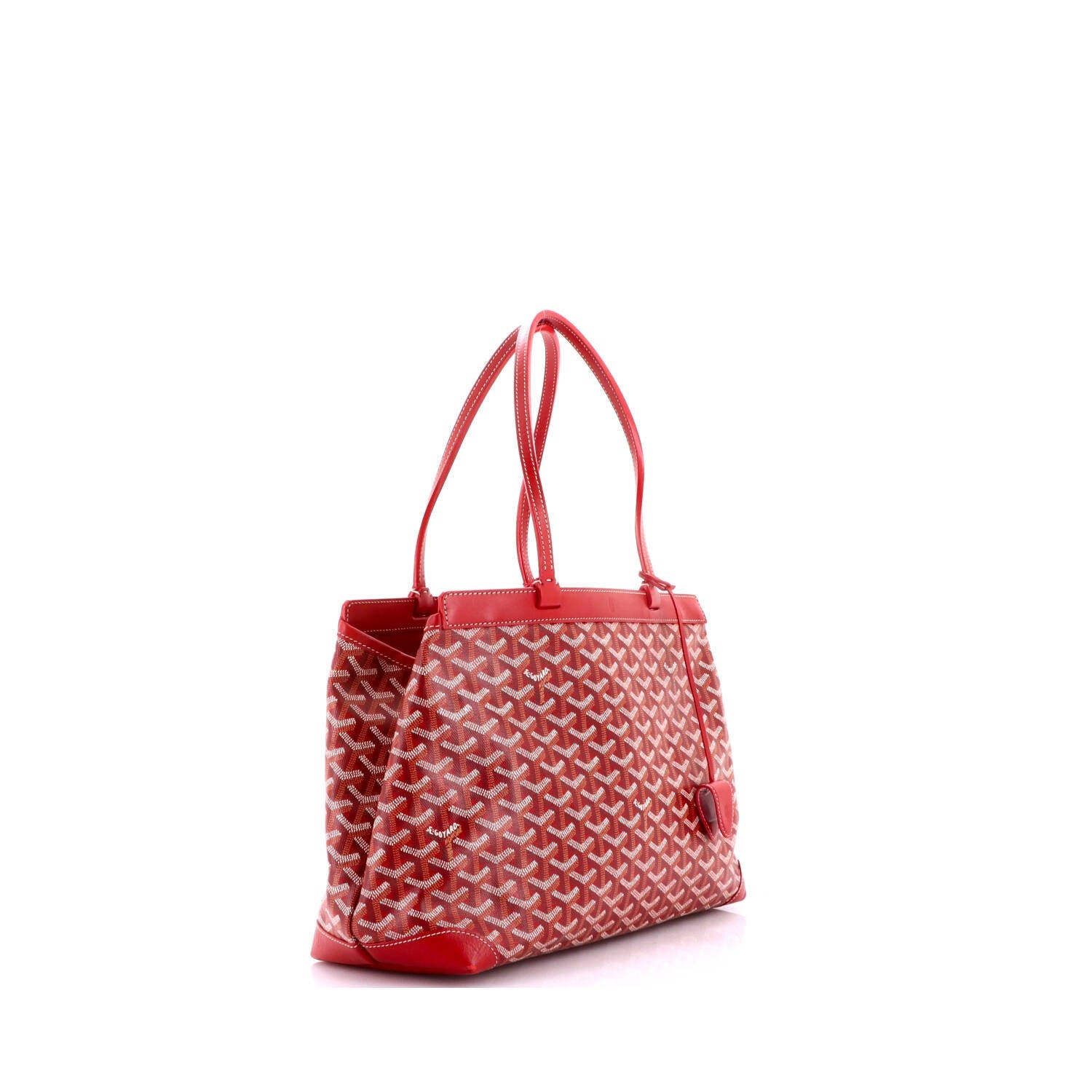 Bellechasse Bag Coated Canvas PM, Alternate, color, Red