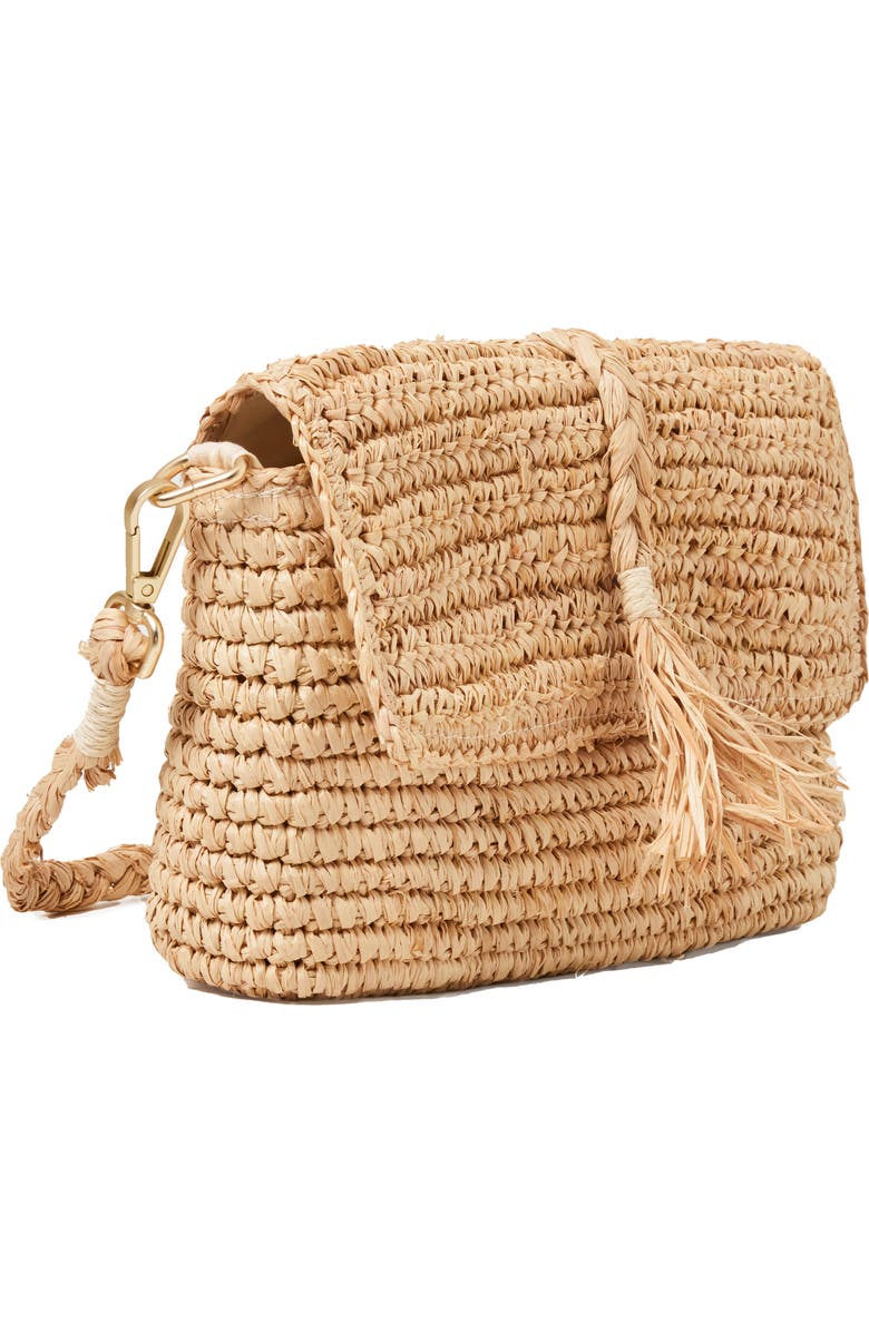LSPACE Camaya Crochet Raffia Shoulder Bag, Alternate, color,
