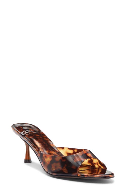Jeffrey Campbell Spy-kid Slide Sandal In Tortoise