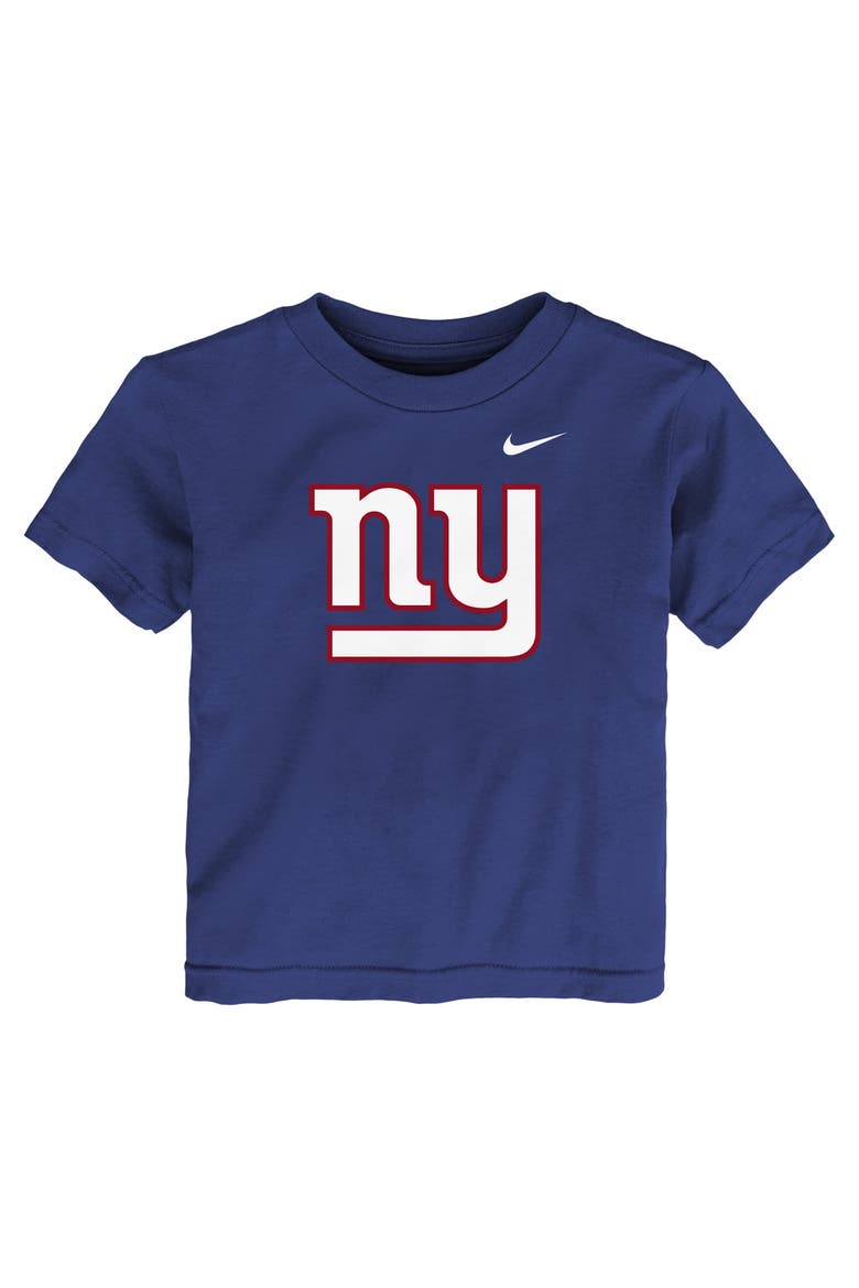 Toddler Nike Royal New York Giants Logo T-Shirt, Main, color, Royal