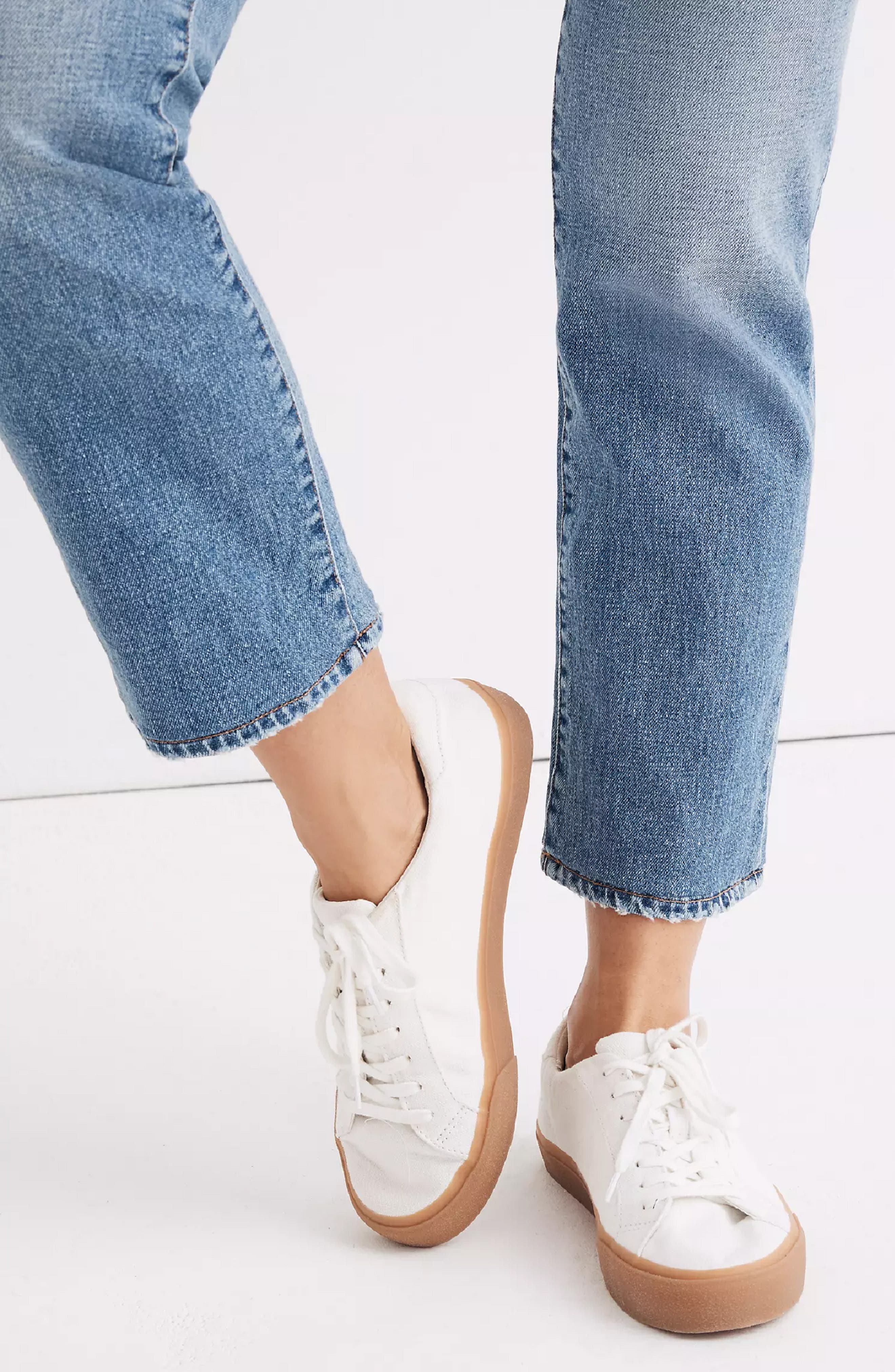 Madewell Sidewalk Low Top Sneaker, Alternate, color, 