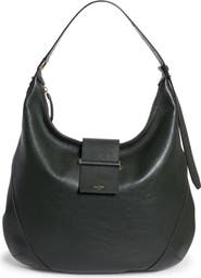 Jimmy Choo Medium Bar Hobo Leather Shoulder Bag