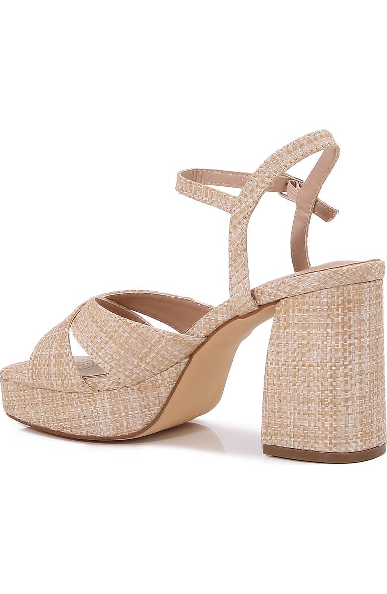 BERNESS Guadalupe Platform Sandal, Alternate, color, Raffia