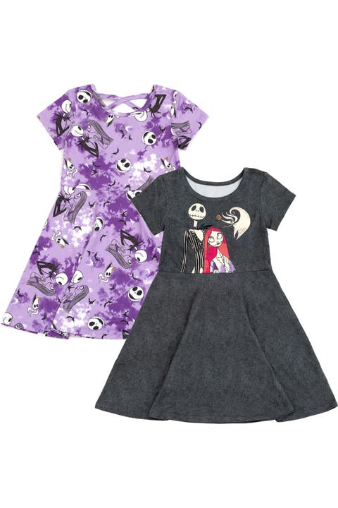 Nightmare Before Christmas 2-Pack Skater Dresses