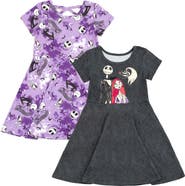 Disney Nightmare Before Christmas 2-Pack Skater Dresses