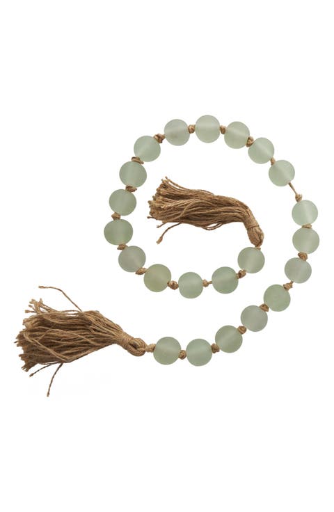 Bohemian Glass Beaded Tassel Garland