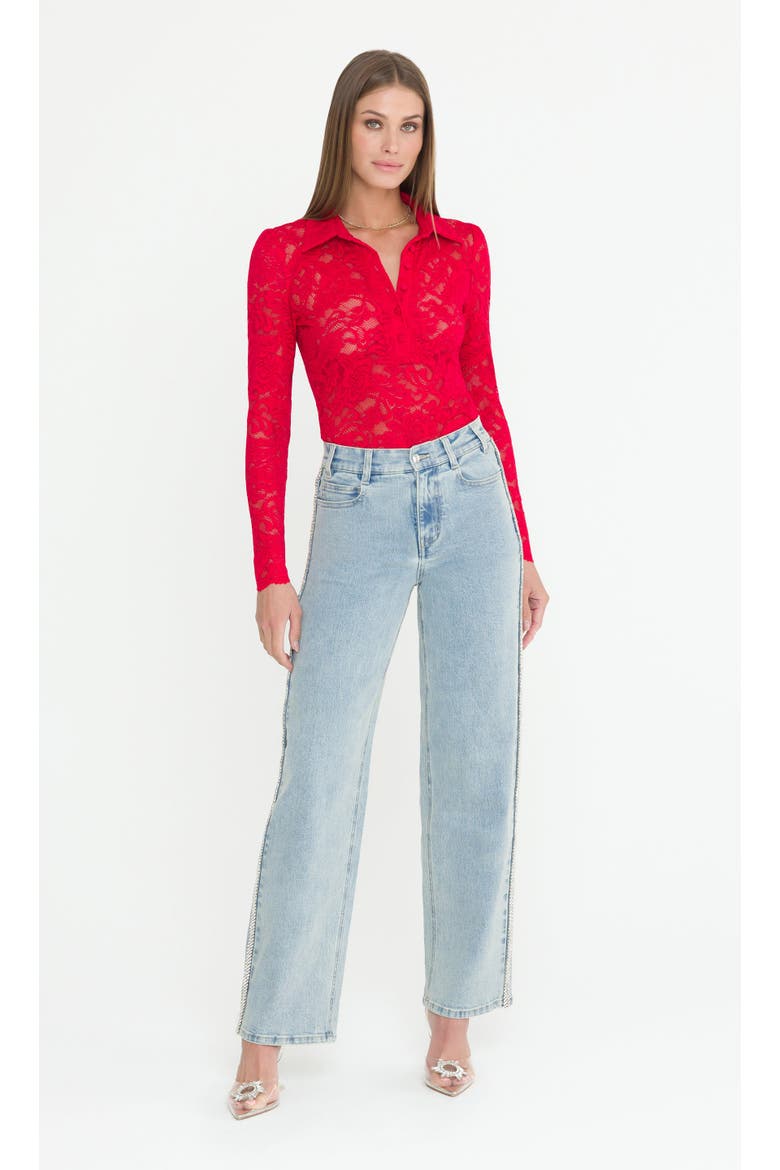 Erika Crystal Jeans, Alternate, color, Blue