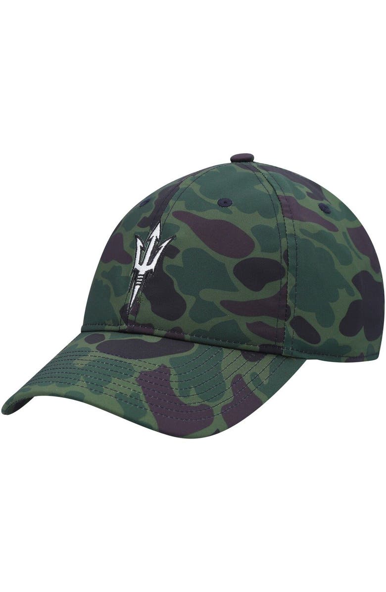 adidas Men's adidas Camo Arizona State Sun Devils Military Appreciation Slouch Primegreen Adjustable Hat, Main, color, Camo