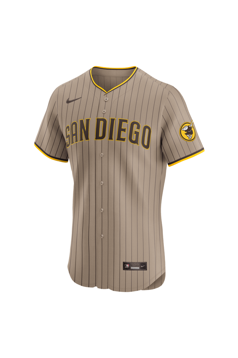 Men's Nike Fernando Tatis Jr. Sand San Diego Padres Alternate Elite Player Jersey, Alternate, color, Khaki