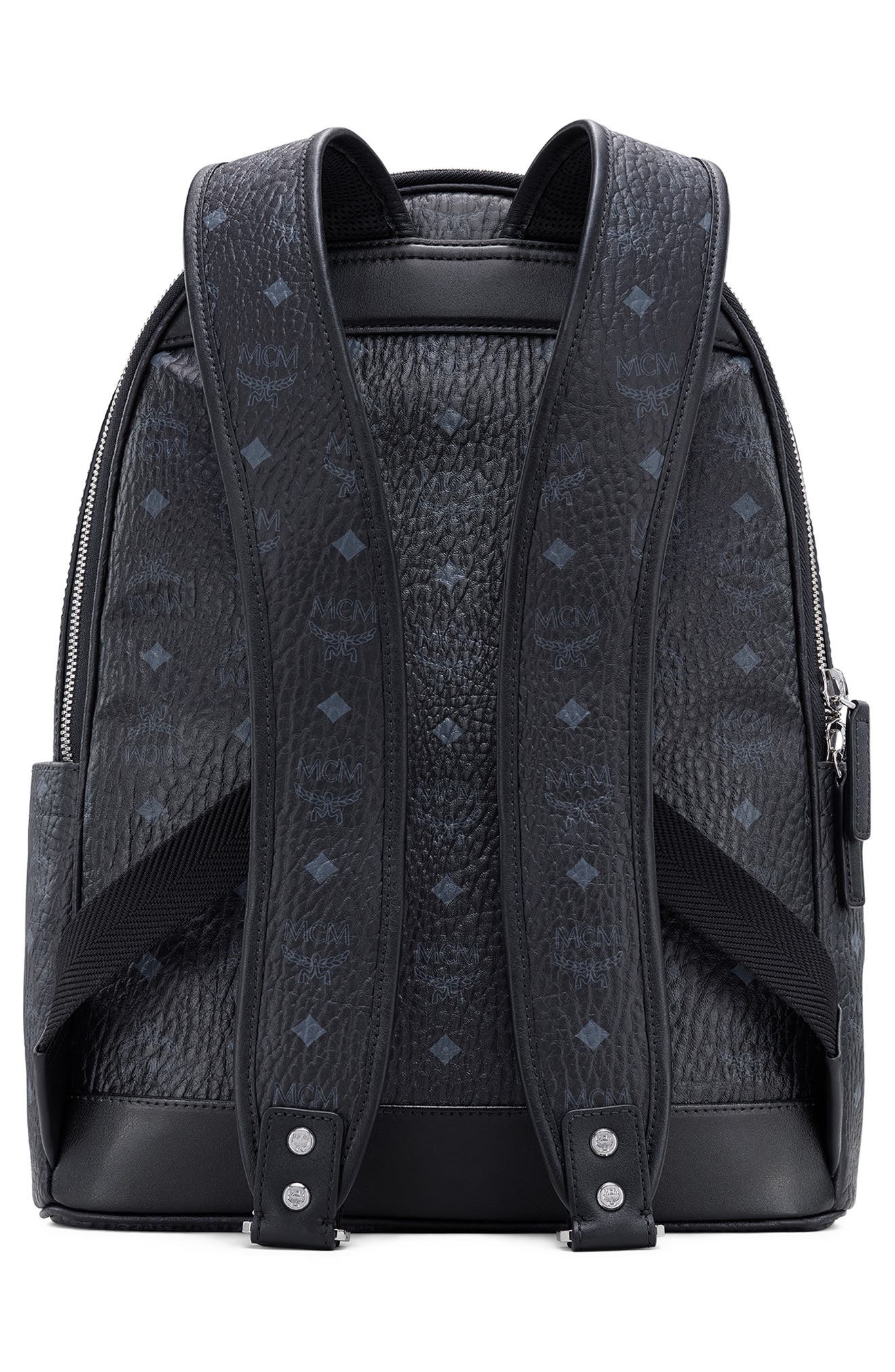 MCM Stark 40 Visetos Backpack, Alternate, color, 