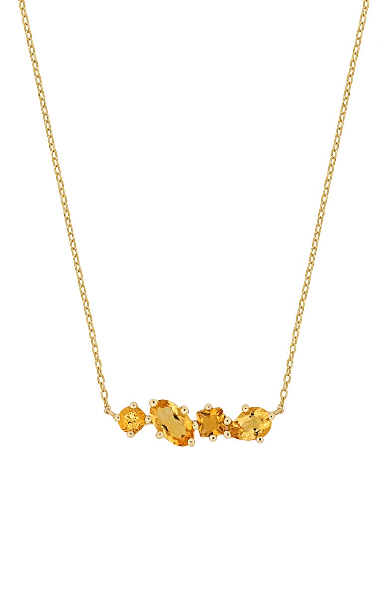 Bony Levy BLC Citrine Pendant Necklace, Main, color, 