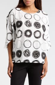 PATRIZIA LUCA Scribble Dot Top
