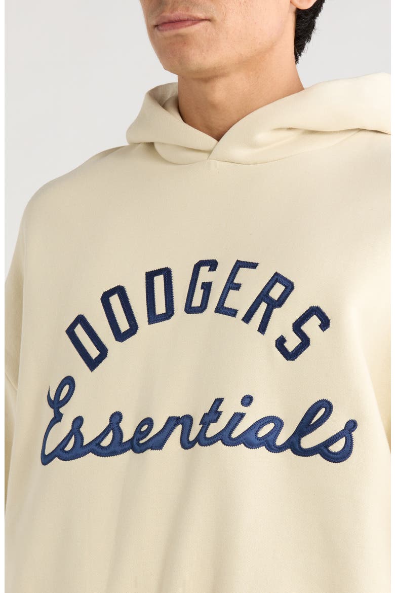 x MLB Dodgers Sport Cotton Blend Graphic Hoodie, Alternate, color, OAT