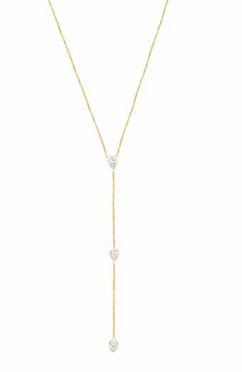 Lab-Grown Diamond Lariat Necklace