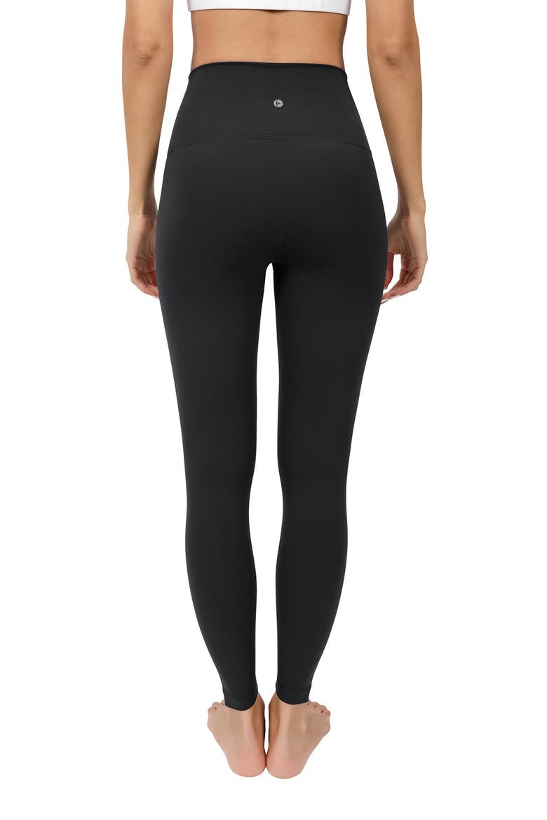 Superflex High Waist Elastic Free Ankle Leggings, Alternate, color, BLACK