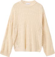 MANGO Pointelle Sweater